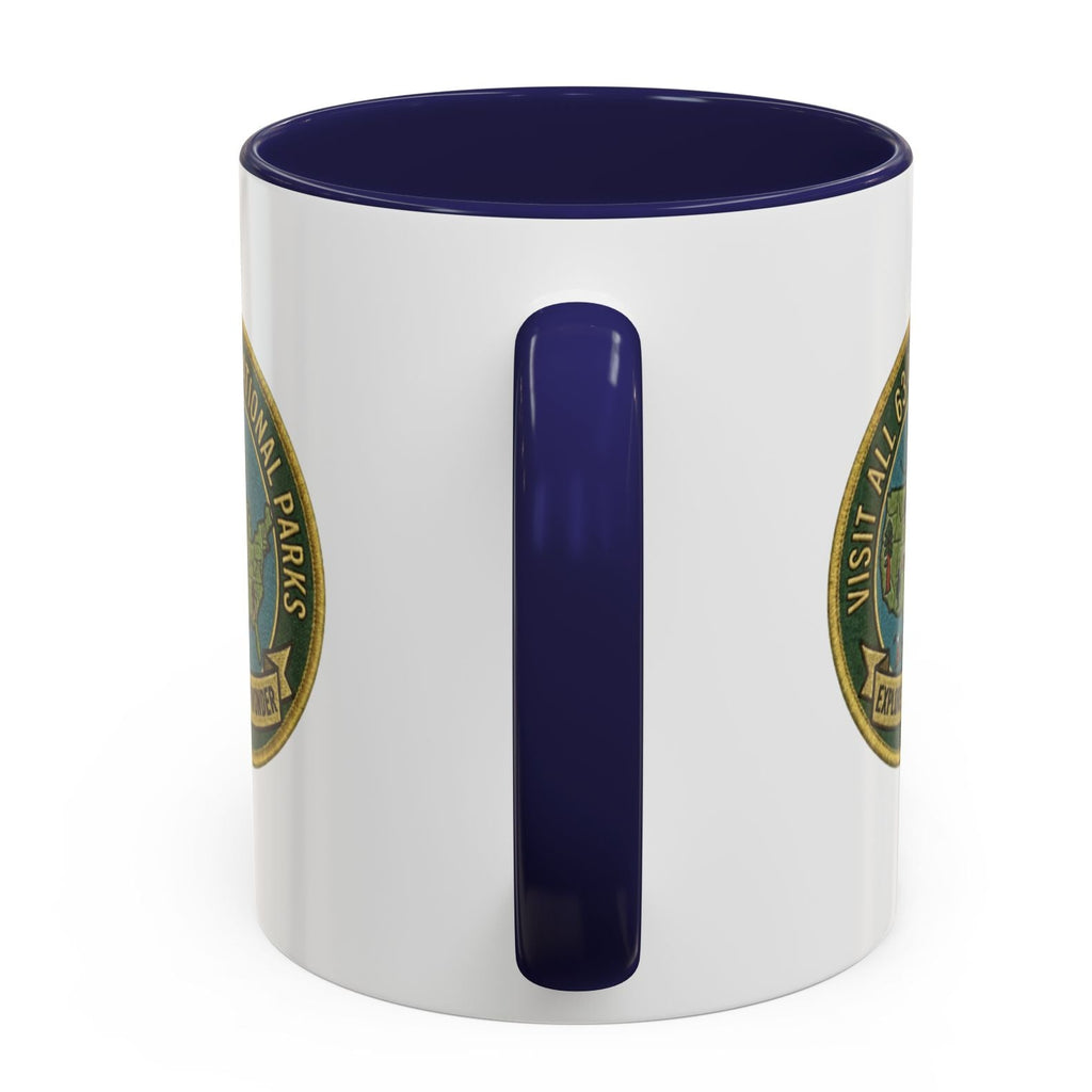 Visit All 63 U.S. National Parks Accent Mug | National Park Coffee Mug