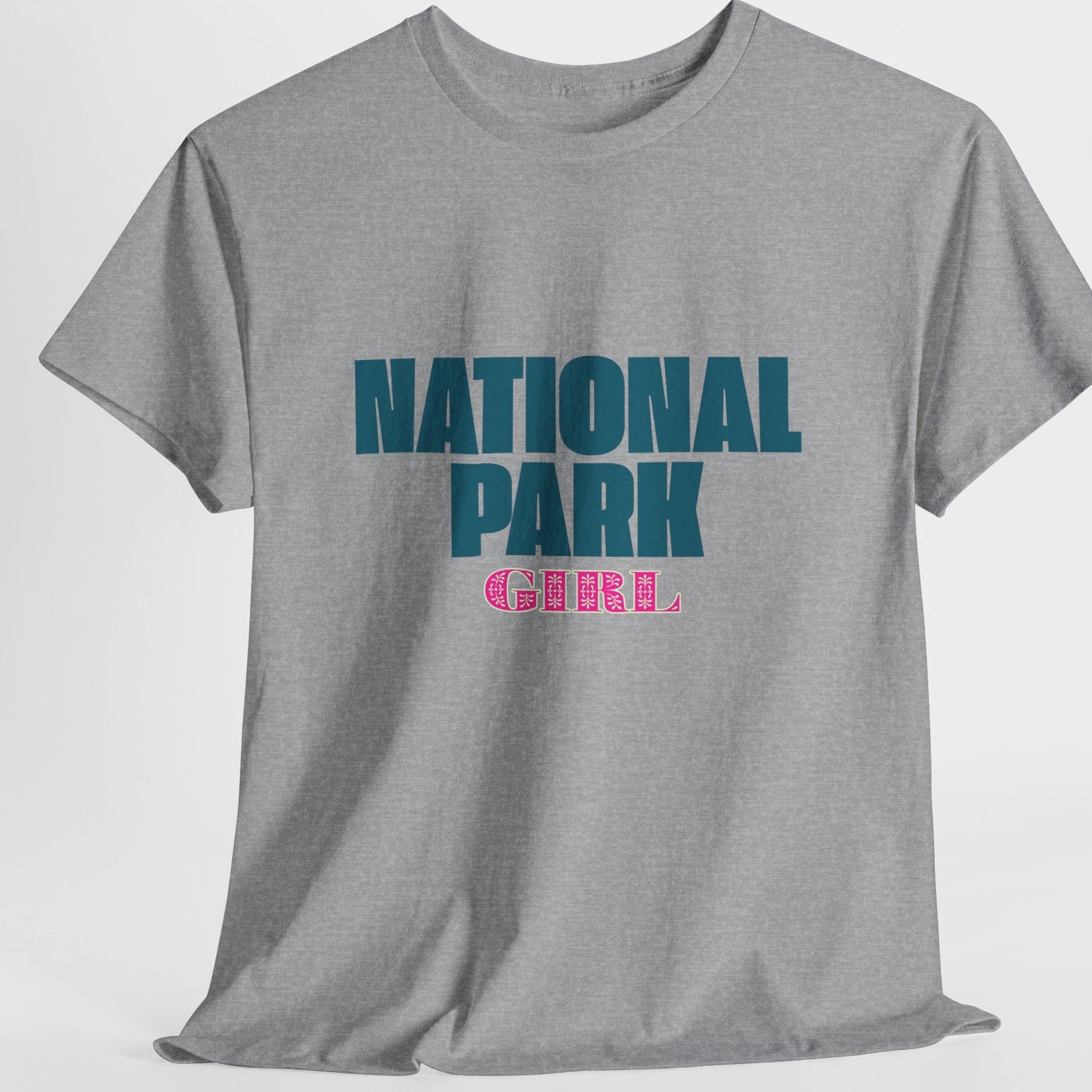 National Park Girl T-Shirt | Retro Nature Lover Tee | Outdoor Adventure Shirt