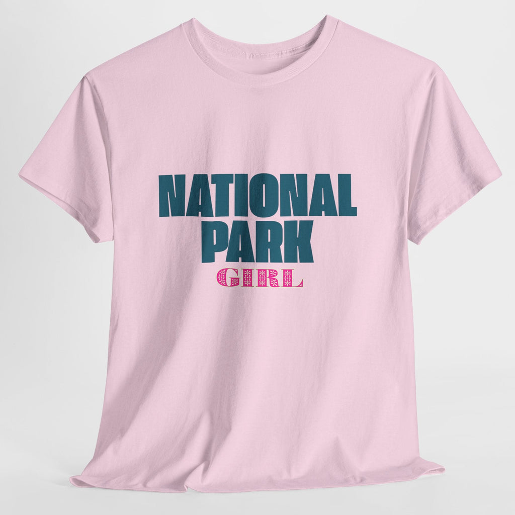 National Park Girl T-Shirt | Retro Nature Lover Tee | Outdoor Adventure Shirt