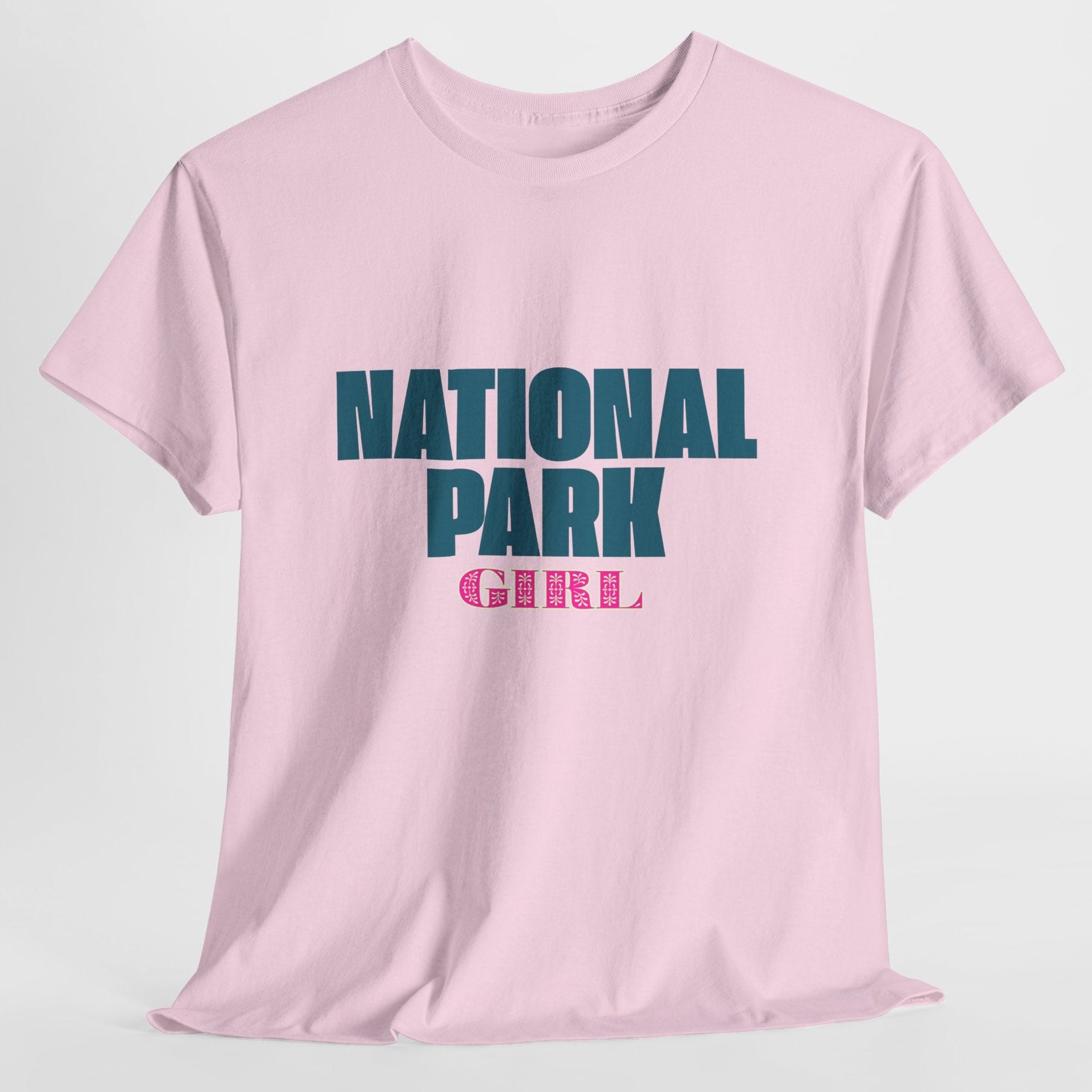 National Park Girl T-Shirt | Retro Nature Lover Tee | Outdoor Adventure Shirt