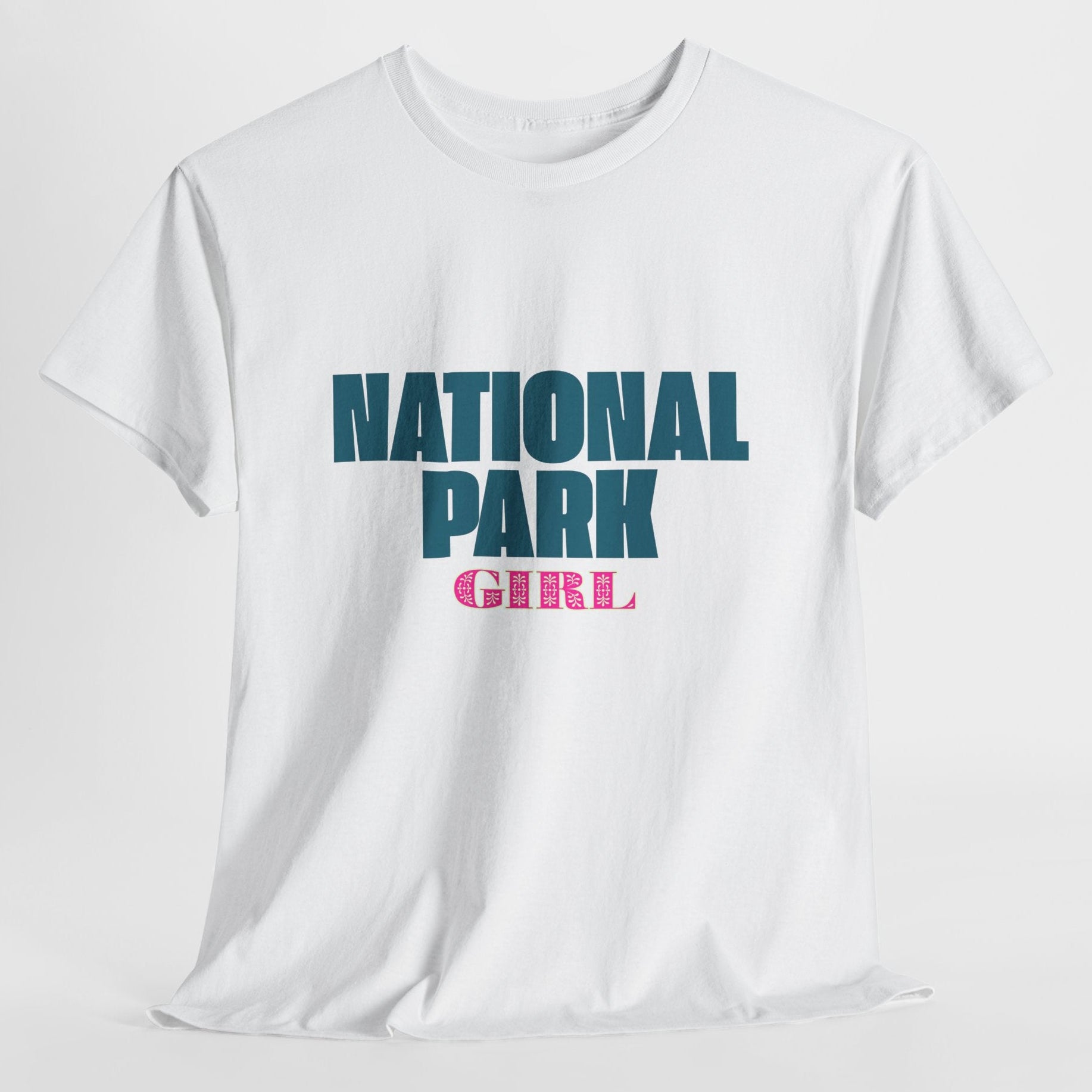 National Park Girl T-Shirt | Retro Nature Lover Tee | Outdoor Adventure Shirt