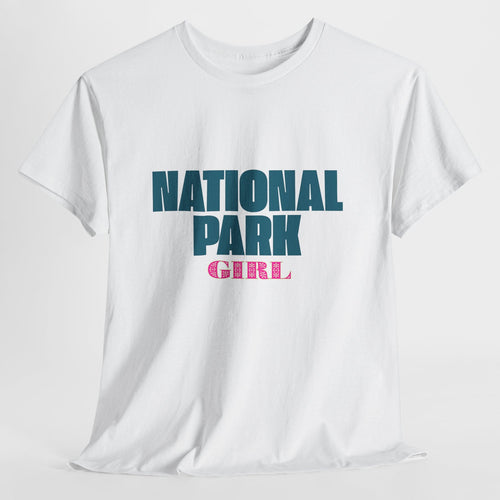 National Park Girl T-Shirt | Retro Nature Lover Tee | Outdoor Adventure Shirt