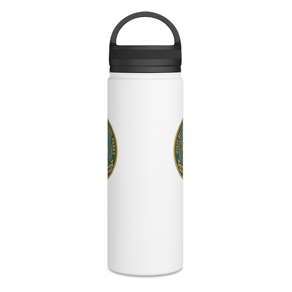 Visit All 63 U.S. National Parks Stainless Steel Water Bottle | Insulated Travel Bottle