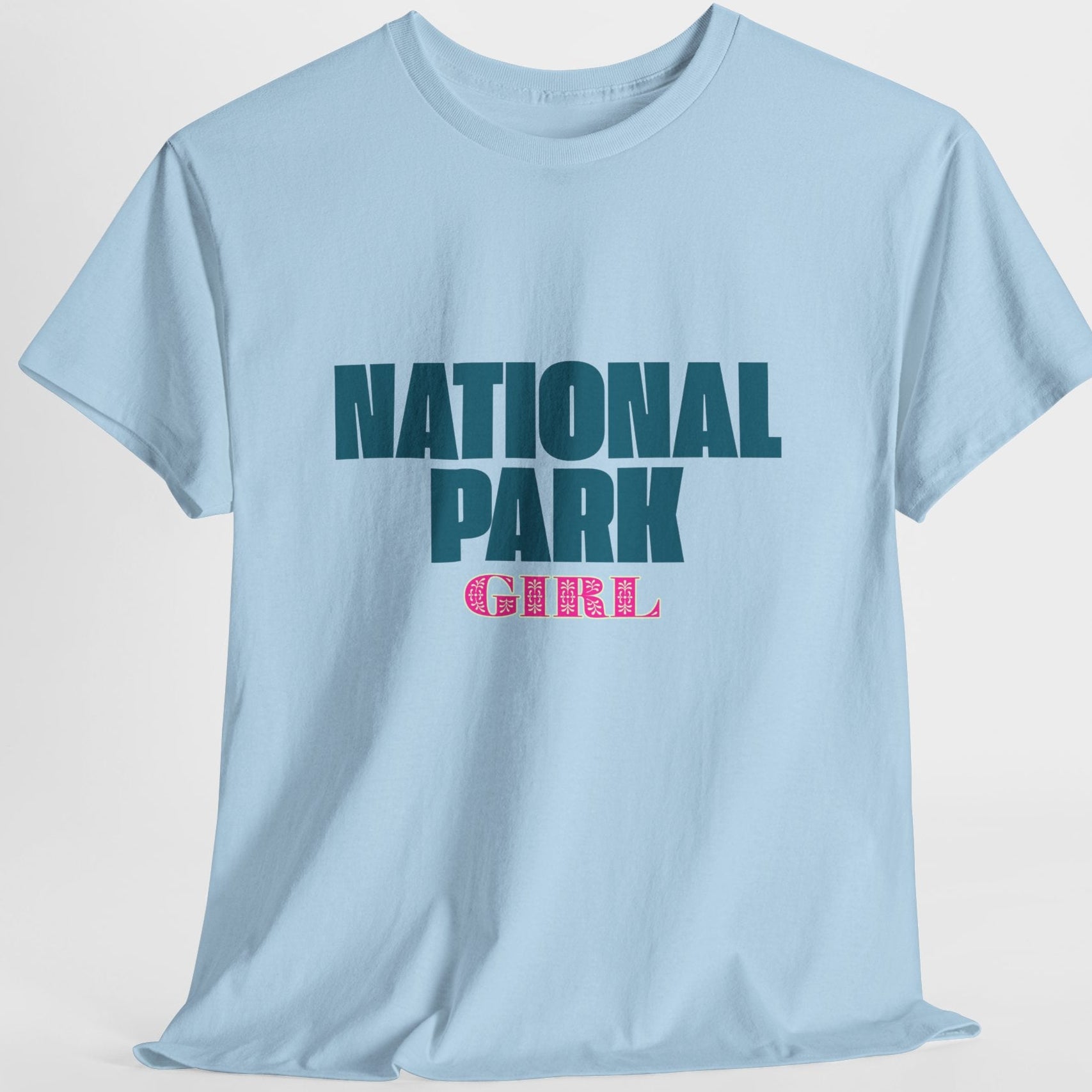 National Park Girl T-Shirt | Retro Nature Lover Tee | Outdoor Adventure Shirt