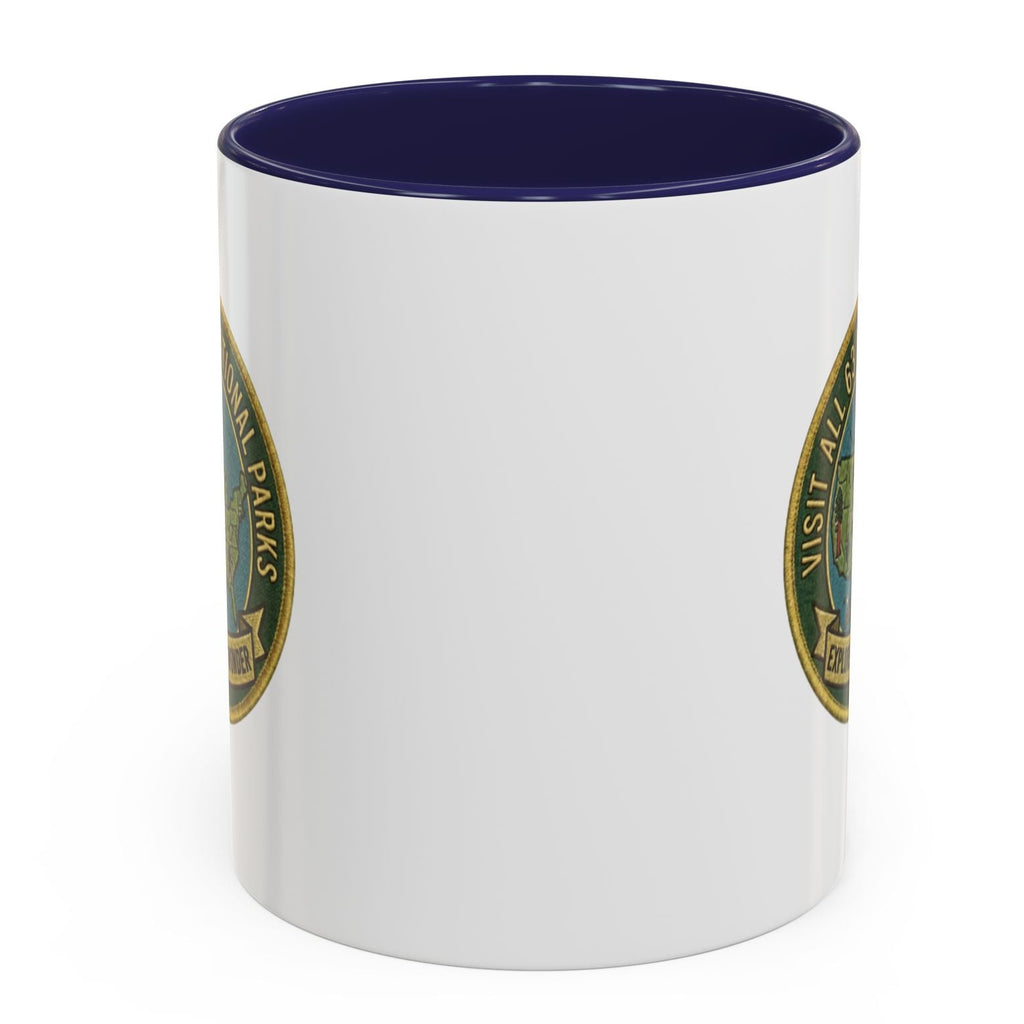 Visit All 63 U.S. National Parks Accent Mug | National Park Coffee Mug