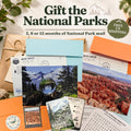 Gift a Visit All U.S. National Parks Mail Club Subscription